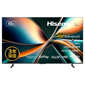 Hisense海信 65吋4K 智慧顯示器 65U6Q PRO